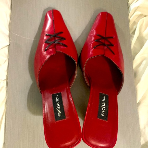 SASHA TOO HEELS WOMENS SIZE 8 VINTAGE - Picture 1 of 2